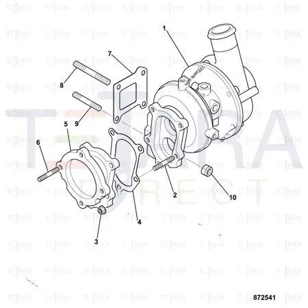 JCB Part No.# 02/802261, Gasket - JCB Spare Parts