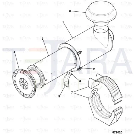 JCB Part No.# 32/210001, ELEMENT - JCB Spare Parts