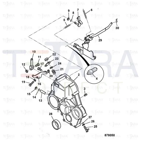 JCB Part No.# 02/634172, SWITCH - JCB Spare Parts