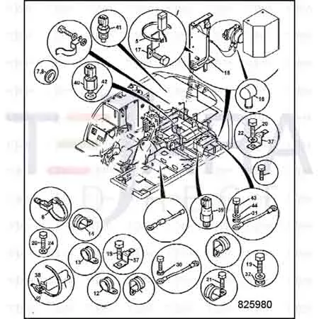 JCB Part No.# 40/302723, SENSOR - JCB Spare Parts