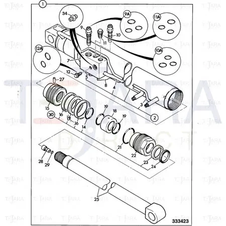 JCB Part No.# 25/212100, C-V CBGG-LJN-4000 - JCB Spare Parts