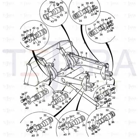 JCB Part No.# 816/20034, ADAPTOR 1/8 BSP Male - 1/8 Female BSP - JCB Spare Parts