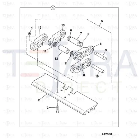 JCB Part No.# 331/21513, SEAL DUST - JCB Spare Parts