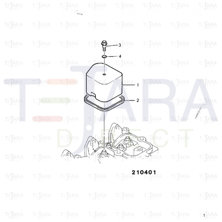 JCB Part No.# 02/910453, BUSH - JCB Spare Parts