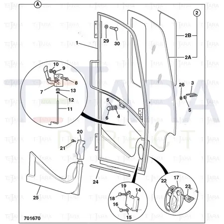 JCB Part No.# 331/36384, BRACKET - JCB Spare Parts