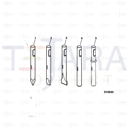 JCB Part No.# 331/52461, SS.P.N400/00405 MOIL TOOL - JCB Spare Parts