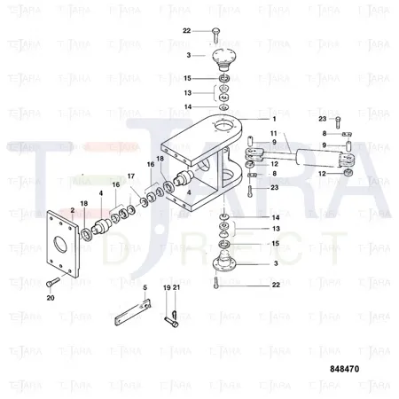 JCB Part No.# 2806/00570, DISC SPRING - JCB Spare Parts