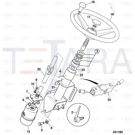 JCB Part No.# 331/35060, BEARING - JCB Spare Parts