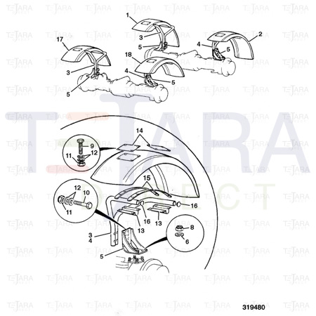 JCB Part No.# 835/10035, PLUG.PLASTIC.BLACK - JCB Spare Parts