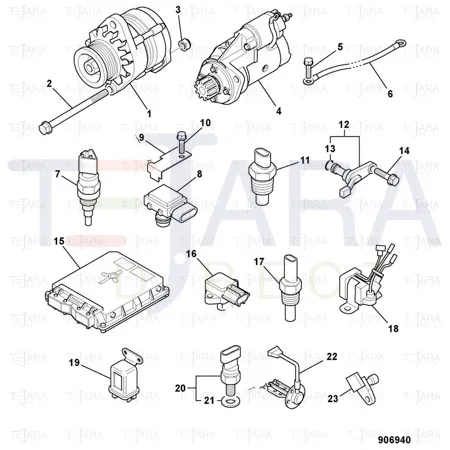 JCB Part No.# 716/30262, SENSOR - JCB Spare Parts