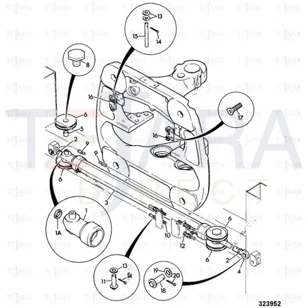 JCB Part No.# 331/22712, CASTING MACHINING - JCB Spare Parts