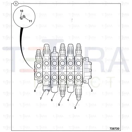 JCB Part No.# 25/223191, O RING - JCB Spare Parts