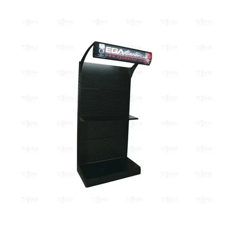 METALLIC SHOWROOM DISPLAY WITH 60 HOOKS - EGA Master