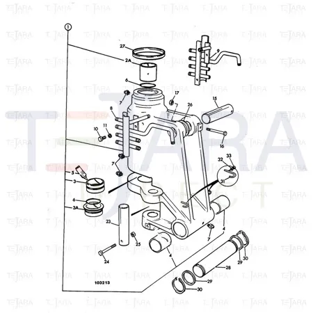 JCB Part No.# 819/00101, SHIM - JCB Spare Parts