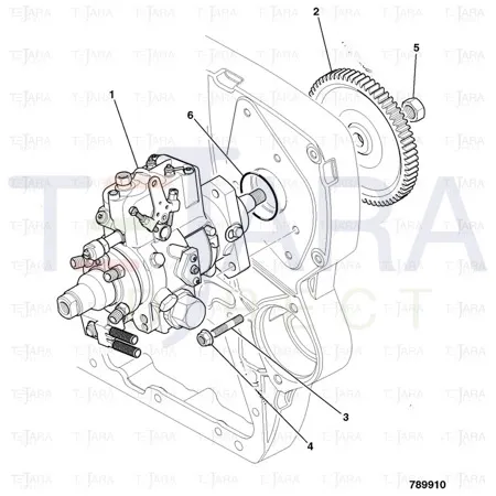JCB Part No.# 320/06684, FIP - TC 74kW GENSET 12V(05996) - JCB Spare Parts