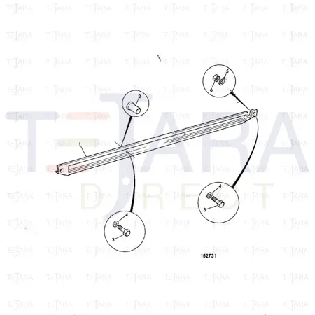 JCB Part No.# 123/06594, COVER - JCB Spare Parts