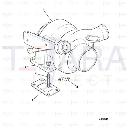 JCB Part No.# 02/910759, GASKET - JCB Spare Parts