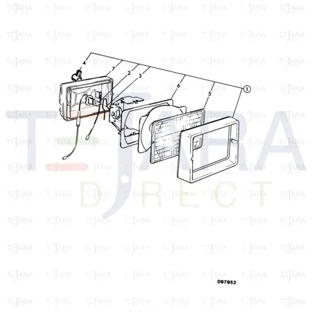 JCB Part No.# 700/10103, SPRING - JCB Spare Parts