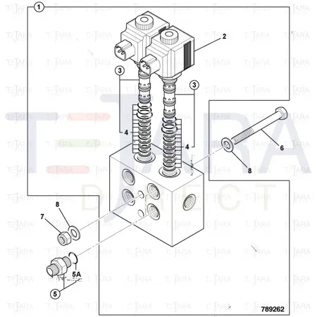 JCB Part No.# 25/221048, COIL - JCB Spare Parts