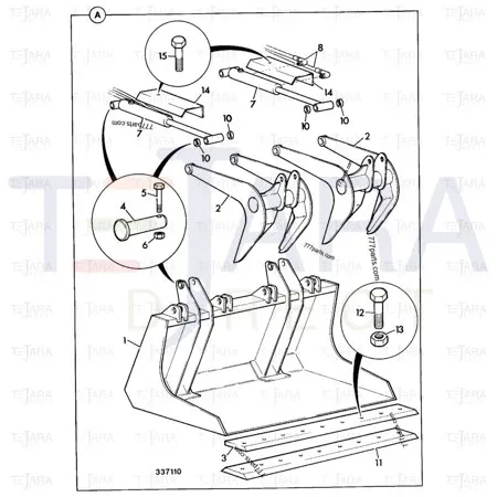 JCB Part No.# 25/618001, VALVE - JCB Spare Parts