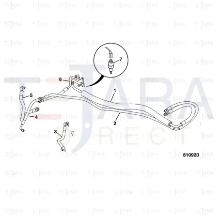 JCB Part No.# 701/58726, SWITCH BINARY - JCB Spare Parts