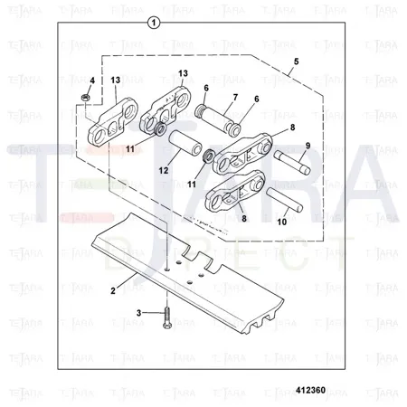 JCB Part No.# 331/30984, SEAL DUST - JCB Spare Parts