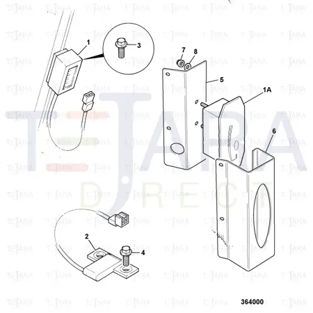 JCB Part No.# 704/38900,  W) (P) LMI DISPLAY UNIT STD GAIN - JCB Spare Parts
