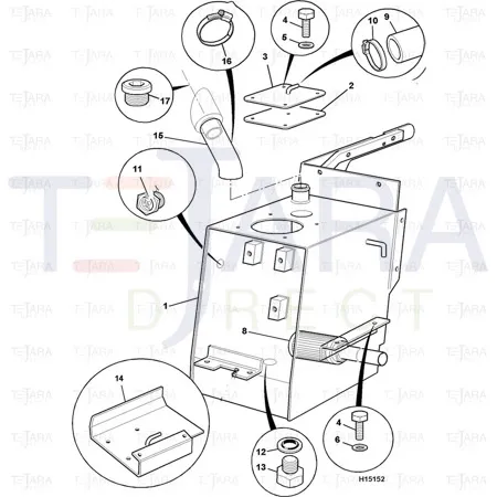 JCB Part No.# 231/65902, GAUGE - JCB Spare Parts