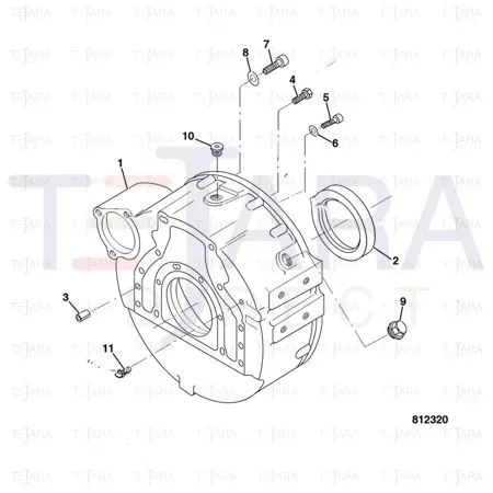 JCB Part No.# 02/950061, Screw - JCB Spare Parts