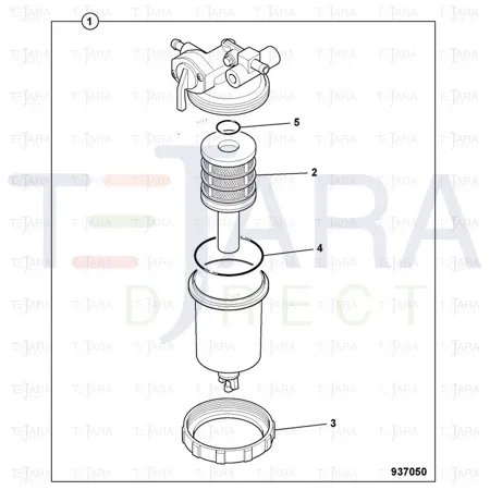 JCB Part No.# 02/971542, Element Oil - JCB Spare Parts
