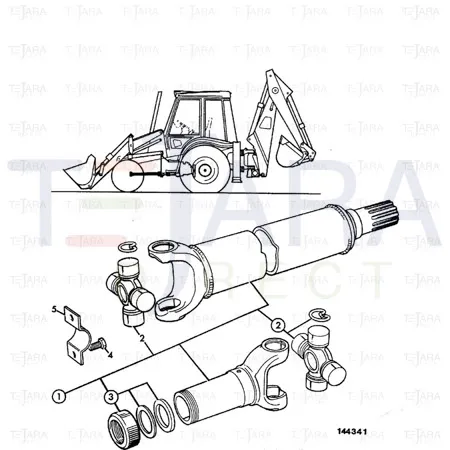 JCB Part No.# 816/13275, GREASE NIPPLE - JCB Spare Parts