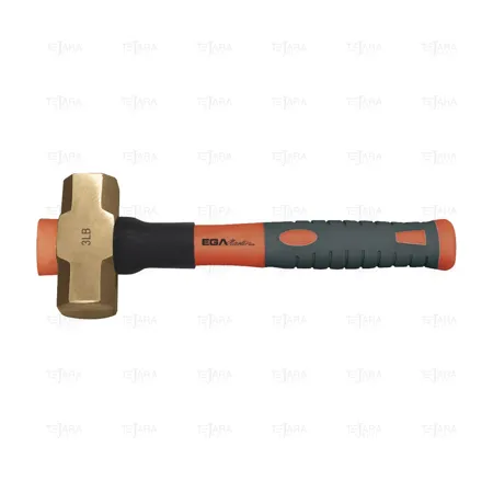 SLEDGE HAMMER 18 LB FIBERGLASS HANDLE NON SPARKING Cu-Be - EGA Master