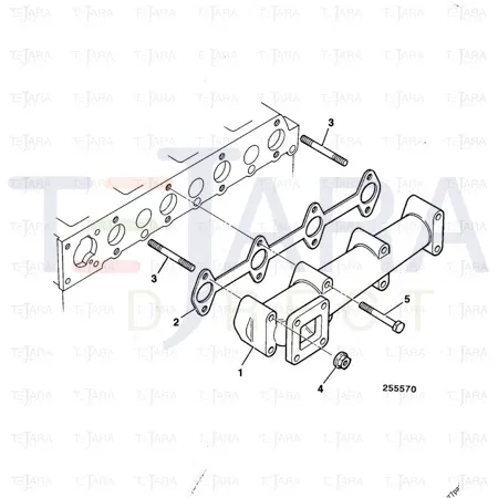 JCB Part No.# 02/634082, GASKET - JCB Spare Parts