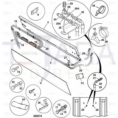 JCB Part No.# 1418/0011Z, WASHER 5/16" INT LOCK - JCB Spare Parts