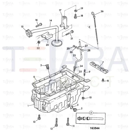 JCB Part No.# 826/00410, Clip - JCB Spare Parts