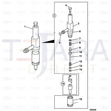 JCB Part No.# 17/917027, O Ring - JCB Spare Parts