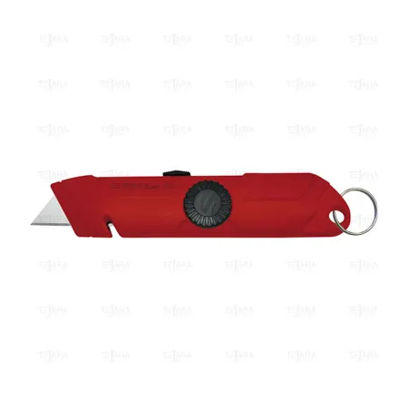 CUTTER WITH AUTO-RETRACTABLE BLADE WITH PLASTIC BODY ANTIDROP ACO - EGA Master
