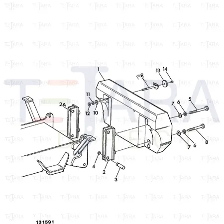 JCB Part No.# 1413/0014Z, WASHER - JCB Spare Parts