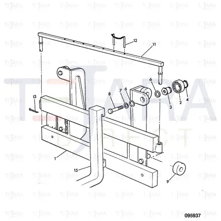 JCB Part No.# 548/11600, PIN-LOCATING - JCB Spare Parts