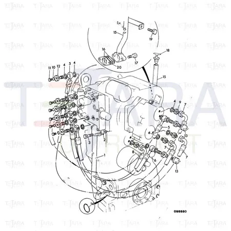 JCB Part No.# 04/800387, PLUG - JCB Spare Parts