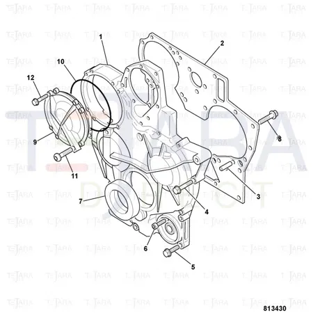 JCB Part No.# 02/940049, O Ring - JCB Spare Parts