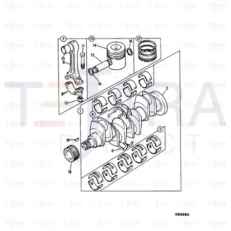 JCB Part No.# 02/192019, BUSH - JCB Spare Parts