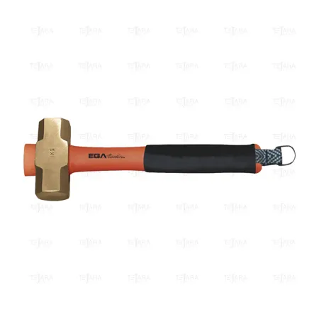 SLEDGE HAMMER 2 KG FIBERGLASS HANDLE NON SPARKING Cu-Be ANTIDROP ACO - EGA Master