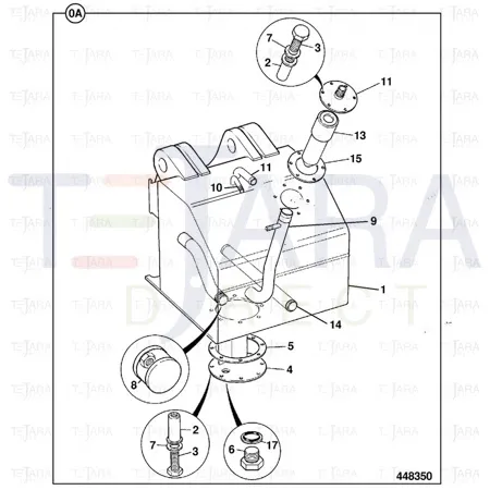 JCB Part No.# 813/00458, GASKET - JCB Spare Parts
