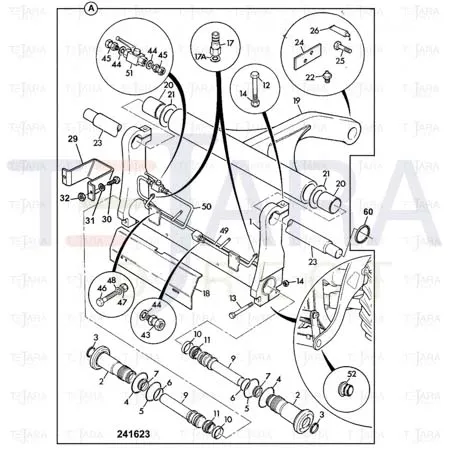 JCB Part No.# 274/00372, PISTON - JCB Spare Parts