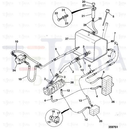 JCB Part No.# 830/13181, SUCTION PIPE - JCB Spare Parts