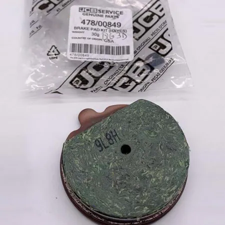 JCB Part No.# 478/00849, BRAKE PAD KIT (HAYES) - JCB Spare Parts