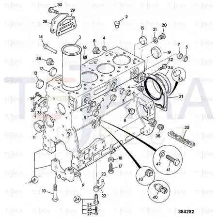 JCB Part No.# 02/202422, SLEEVE SPEEDY - JCB Spare Parts