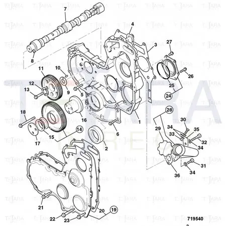 JCB Part No.# 02/201343, CAP-OIL FILLER - JCB Spare Parts