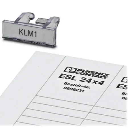 Phoenix Contact, Terminal strip marker carrier, KLM 1 + ESL 24X4